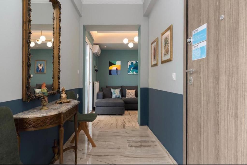 Artistic Apt In Vibrant Gazi With Large Terrace By Ghh 雅典 外观 照片